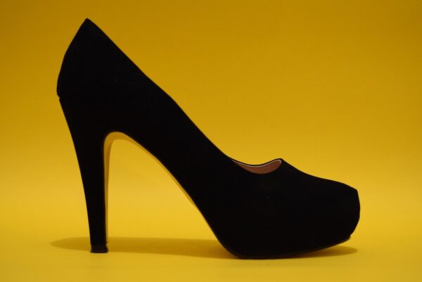 black heels